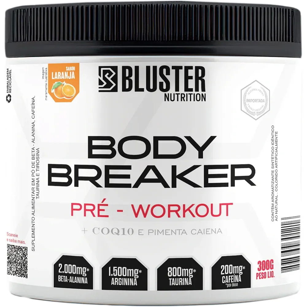 Body Breaker Pré-treino 150g — Bluster Nutrition, foto 2 de 2