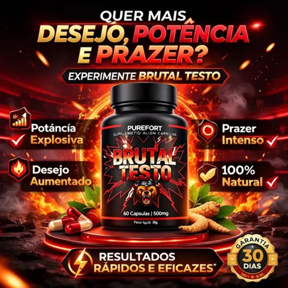 Brutal Testo 60 cápsulas — Purefort, foto 4 de 4