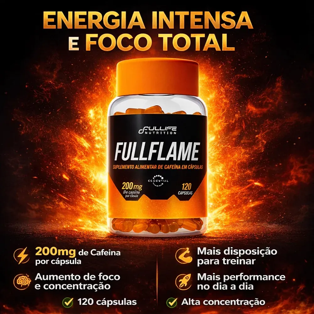 Cafeína Fullife 30 cápsulas — Fullife Nutrition, foto 4 de 4