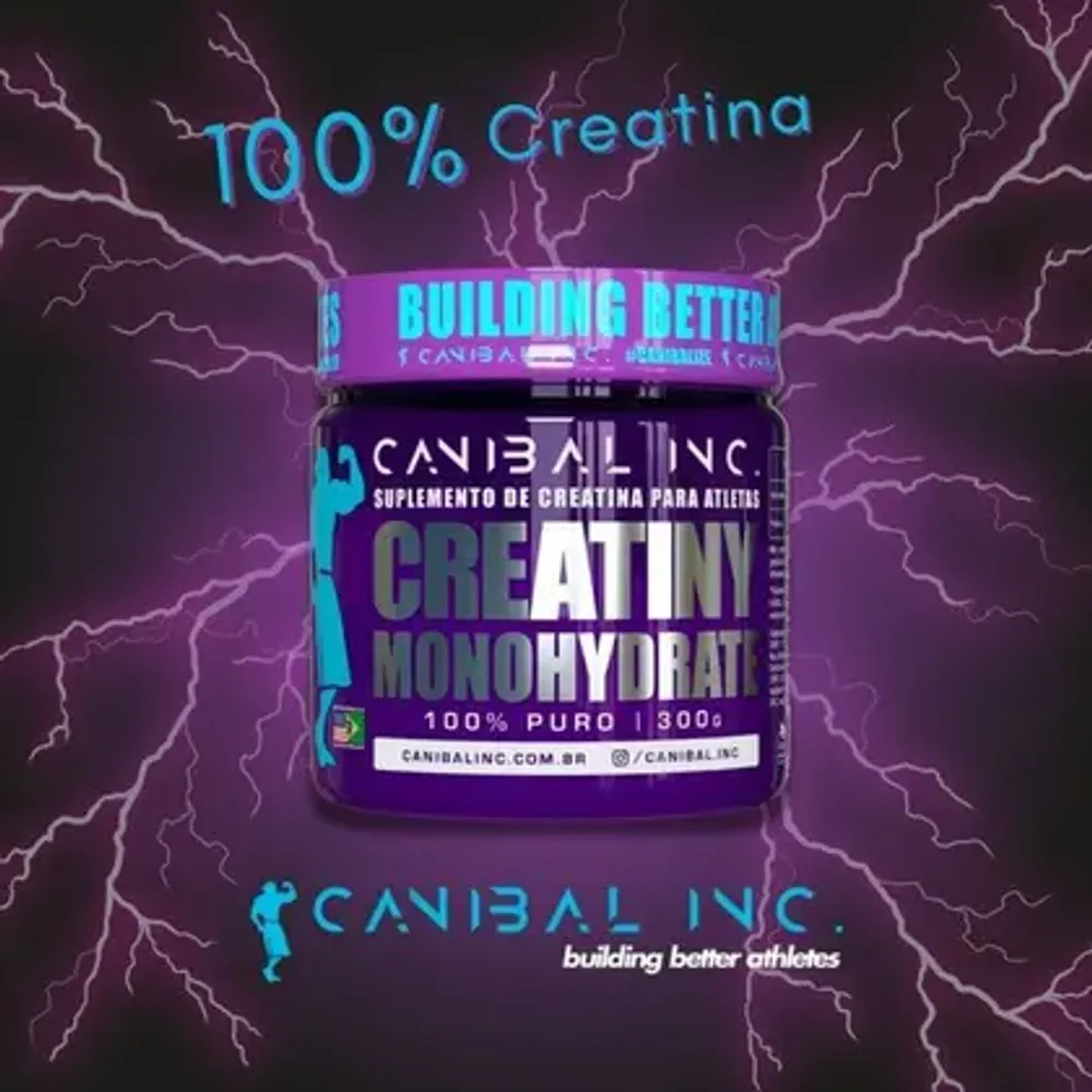 Creatina Canibal Inc 300g — Canibal Inc, foto 3 de 4