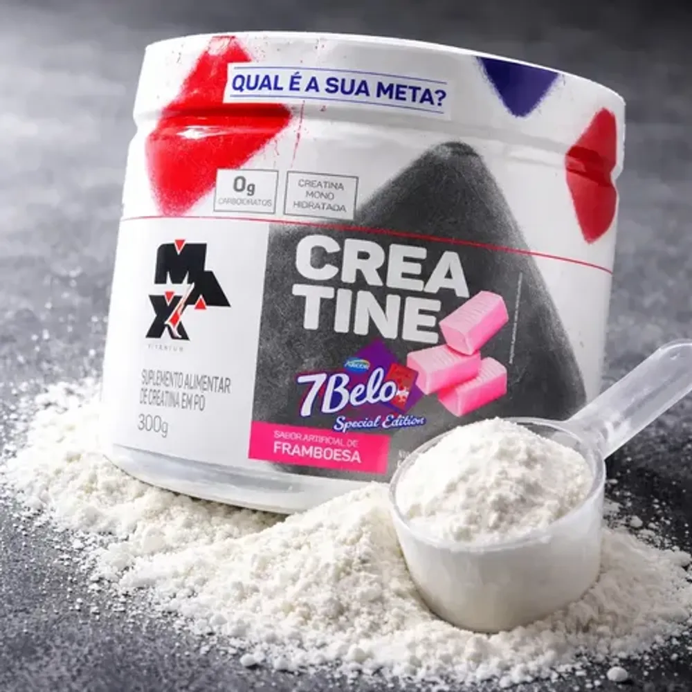Creatina Max Titanium 7 Belo 300g — Max Titanium, foto 2 de 2