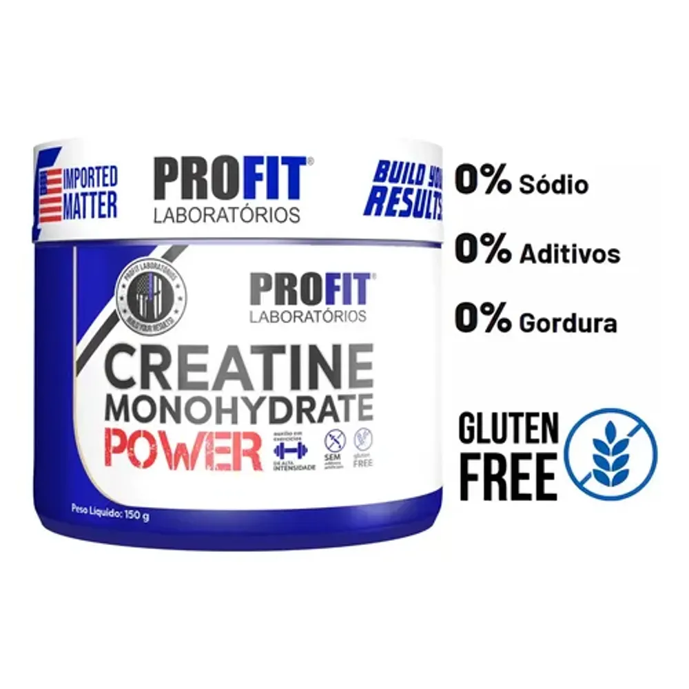 Creatina Monohidratada Profit 150g — Profit, foto 3 de 3