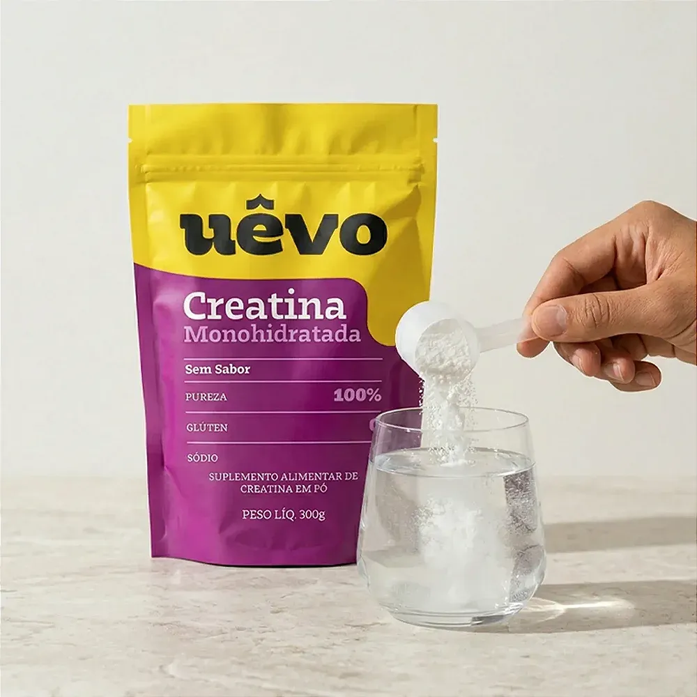 Creatina Monohidratada Uêvo 300g — Uêvo, foto 3 de 4