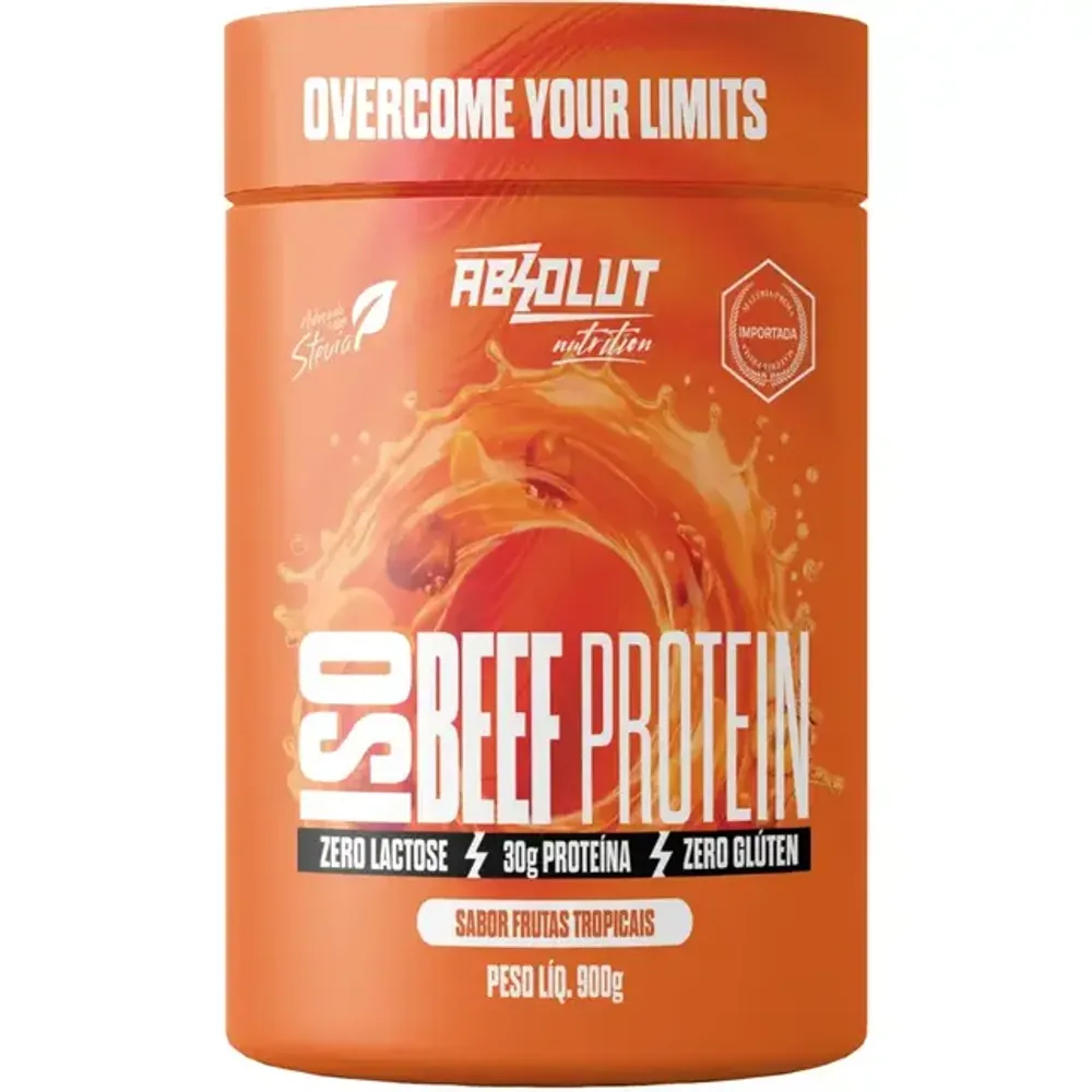 Iso Beef Protein Zero Lactose 900g — Absolut Nutrition, foto 3 de 4