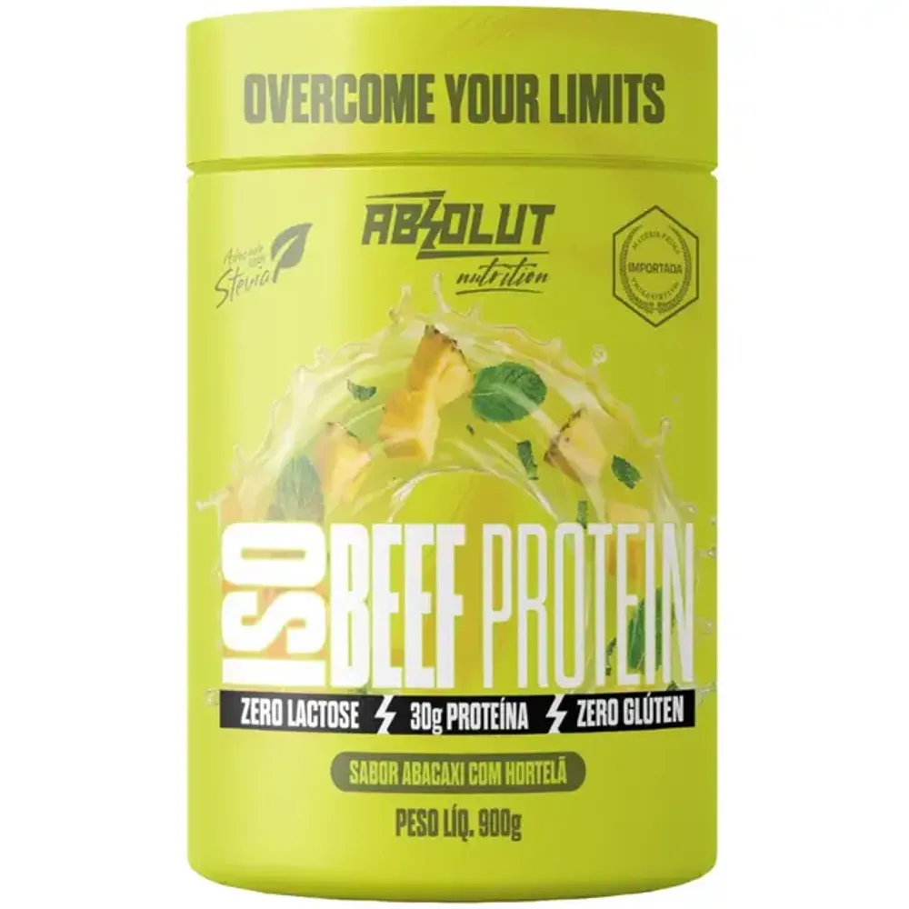 Iso Beef Protein Zero Lactose 900g — Absolut Nutrition, foto 4 de 4