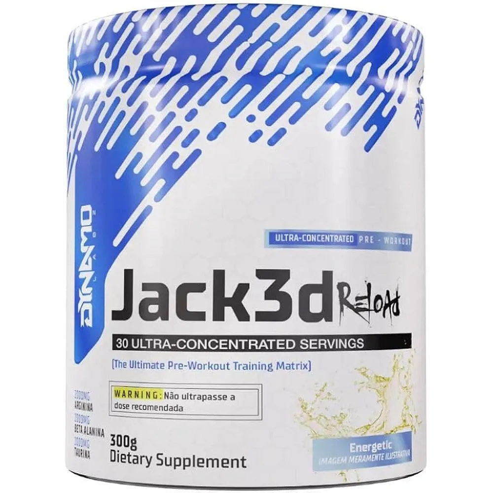 Jack3d Reload 300g + Galão 1L — Dynamo Labz, foto 3 de 4