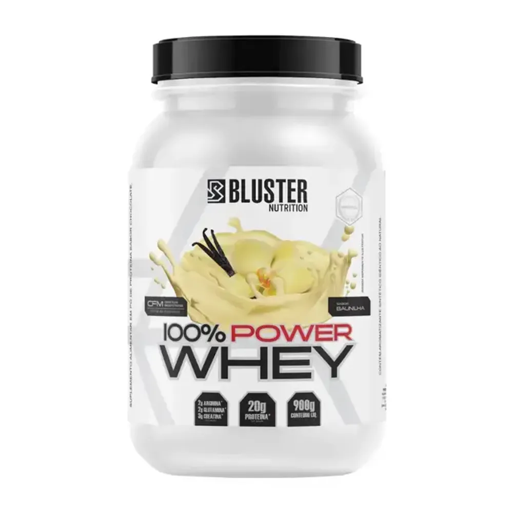 Whey 100% Power 900g — Bluster Nutrition, foto 2 de 4